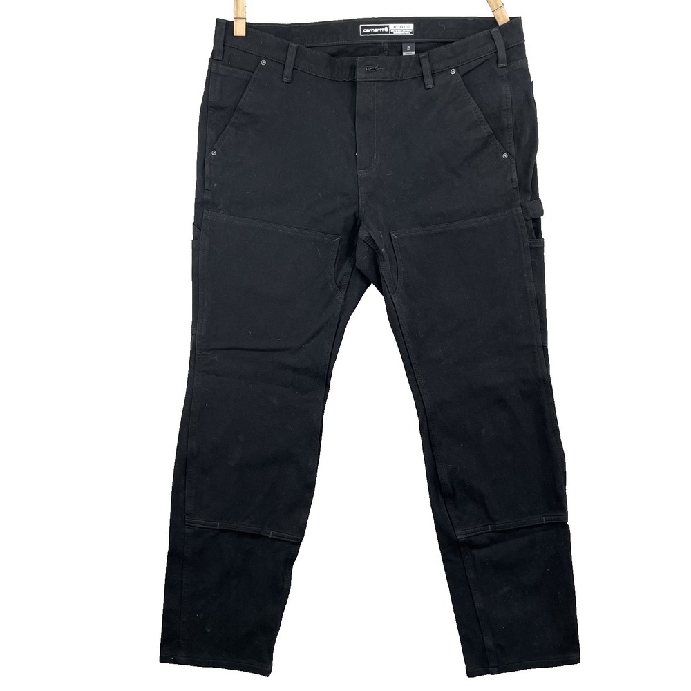Carhartt Double Knee Carhartt Pants Women's 18 Tall Rugged Flex Relaxed Workwear